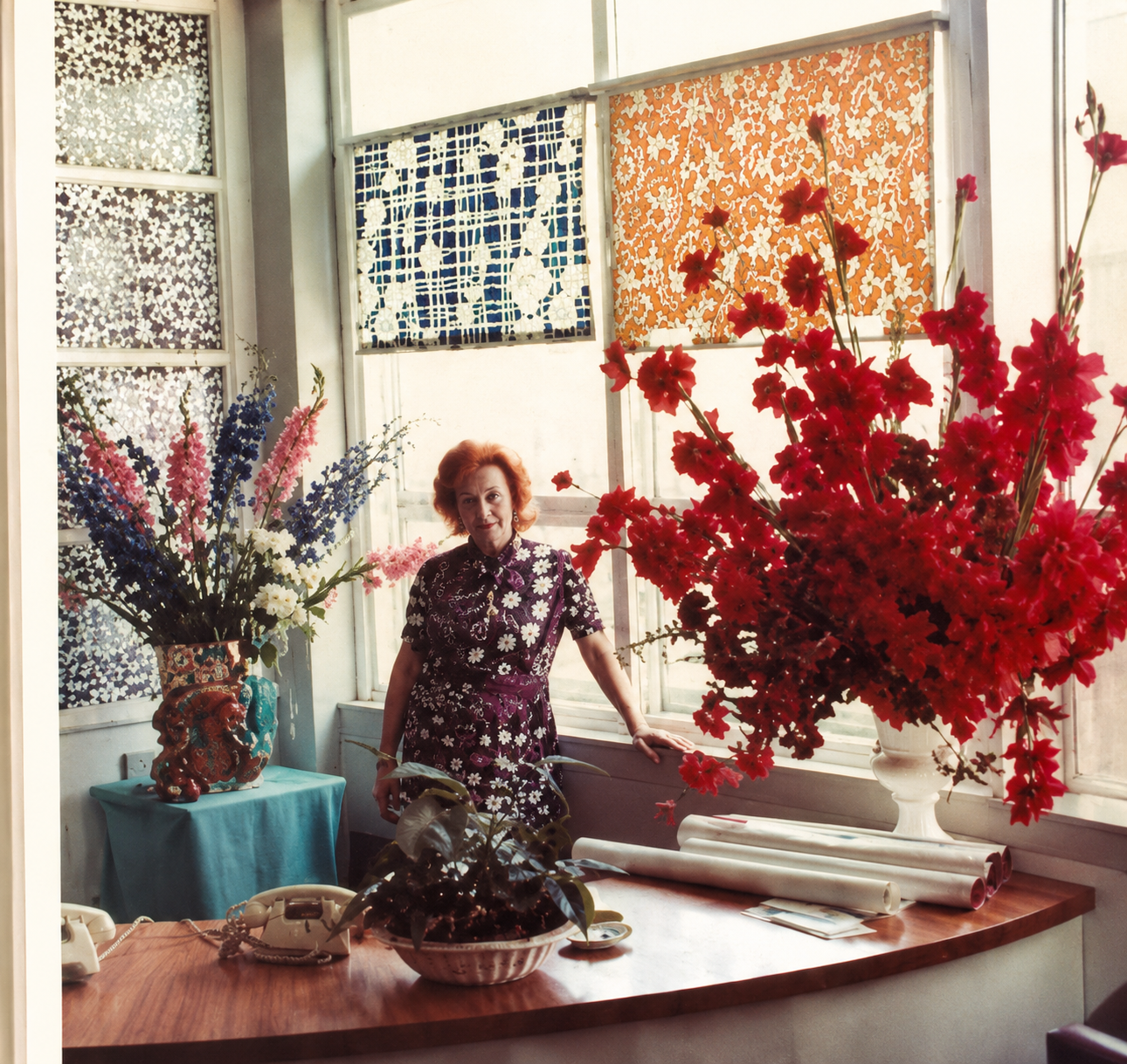 Florence Broadhurst in her Paddington studio