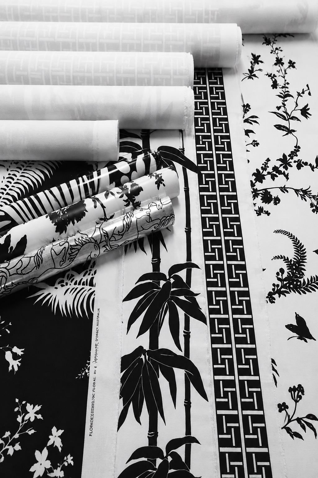 Detail from the Florence Broadhurst design archive