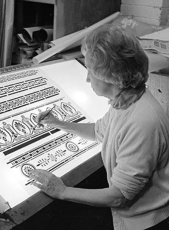 Florence Broadhurst artwork and design studio
