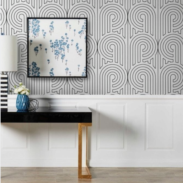 Materialised Florence Broadhurst commercial wallpaper