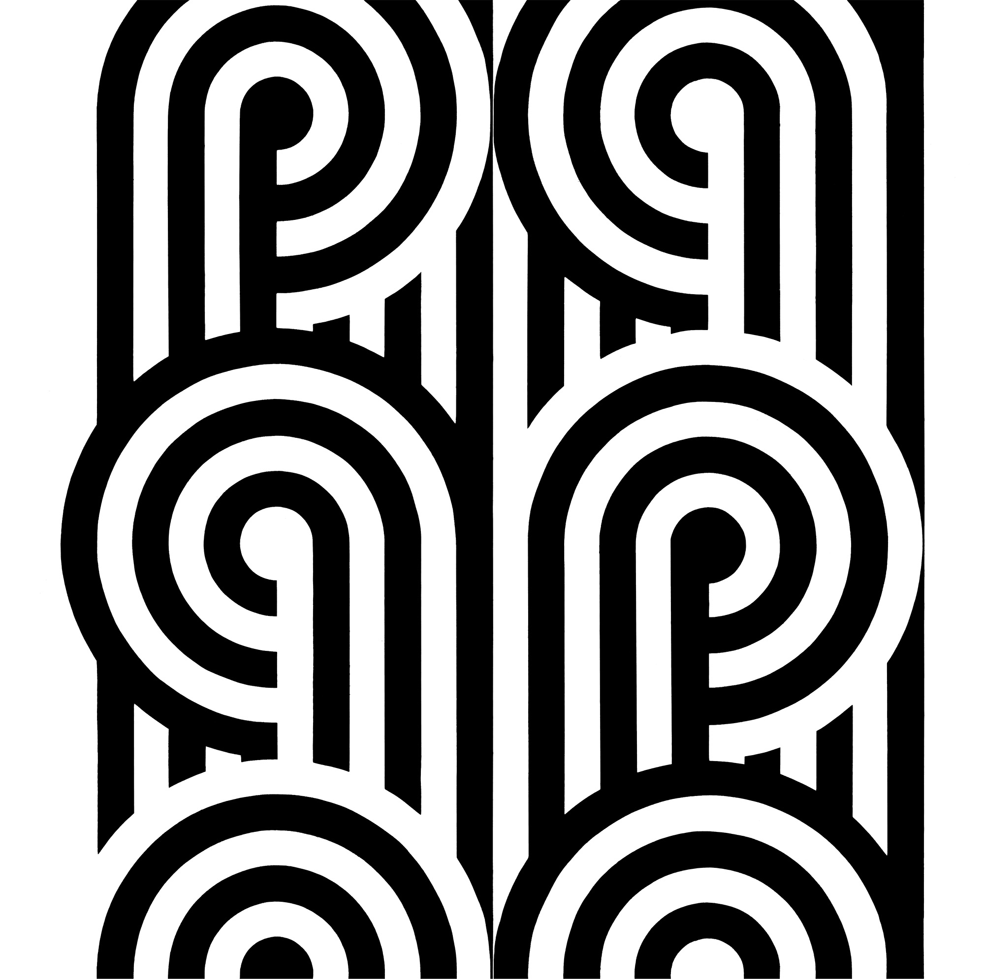 Florence Broadhurst Turnabout foundation artwork